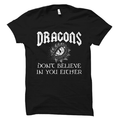 Dragon Shirt. Dragon Gift. Dragon Lover Shirt. Dragon Lover Gift. Fantasy Shirt. Fantasy Gift. Fantasy Fan Shirt. Gift for Dragon - image1